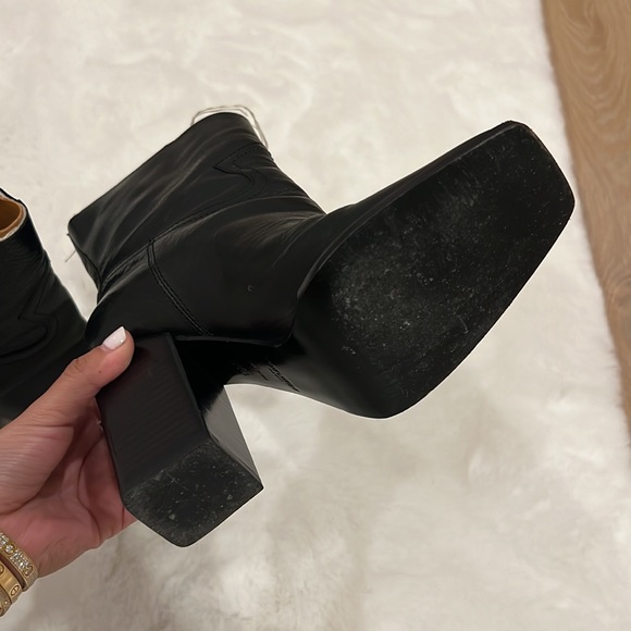 SAINT LAURENT JODIE BOOTIES - Picture 5 of 5